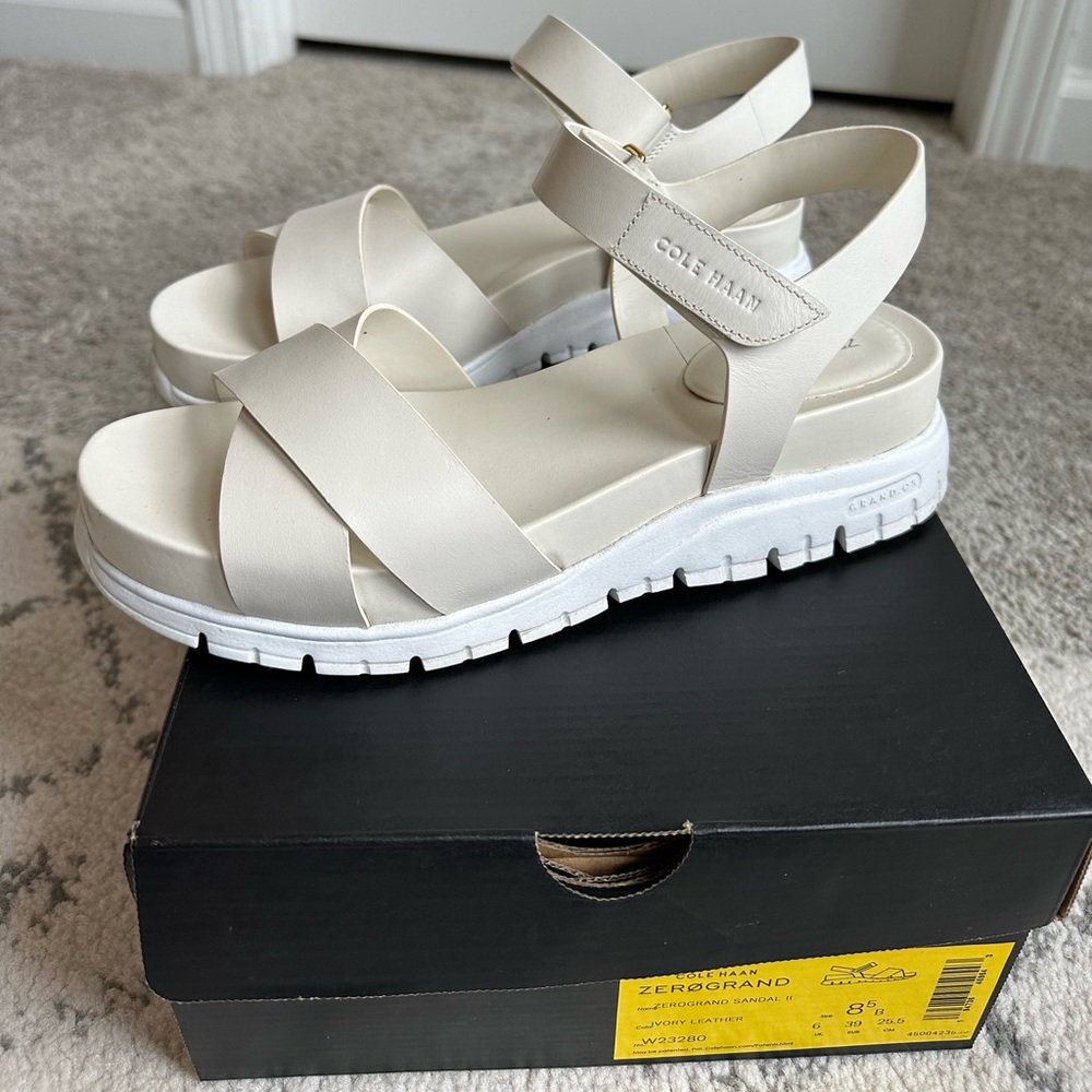 Cole Haan Zero Grand Sandal platform size 8.5
